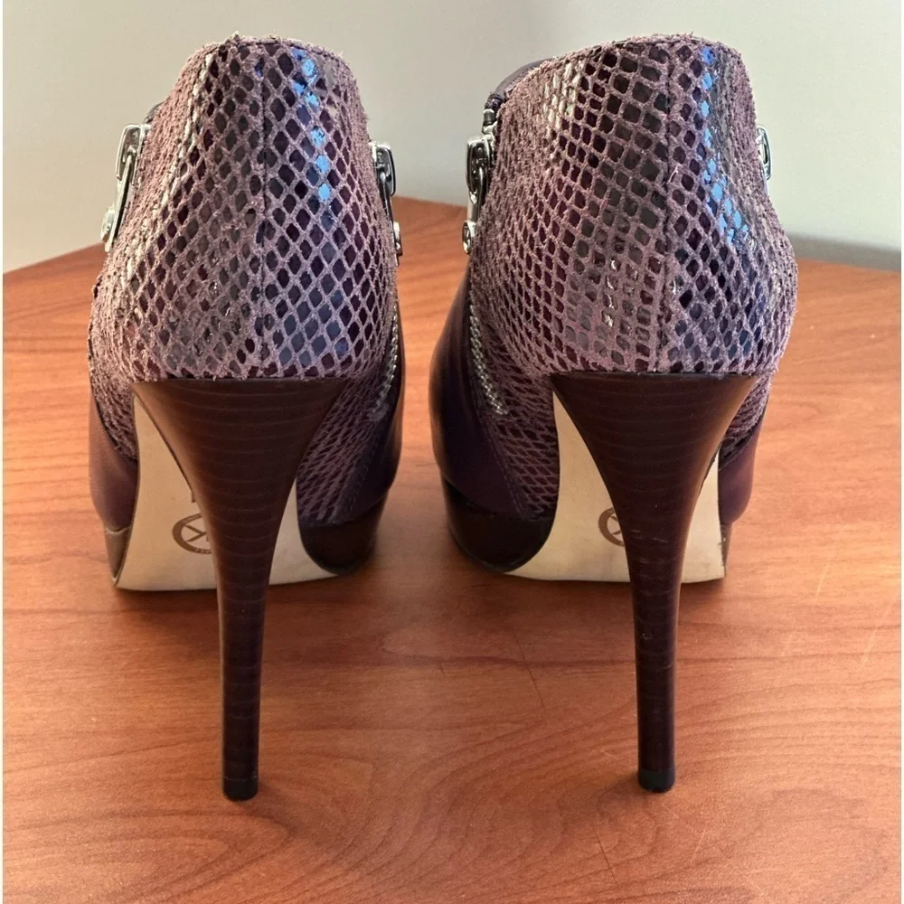 Michael Kors York booties size 5.5 dark slate (purple) brand new in box.